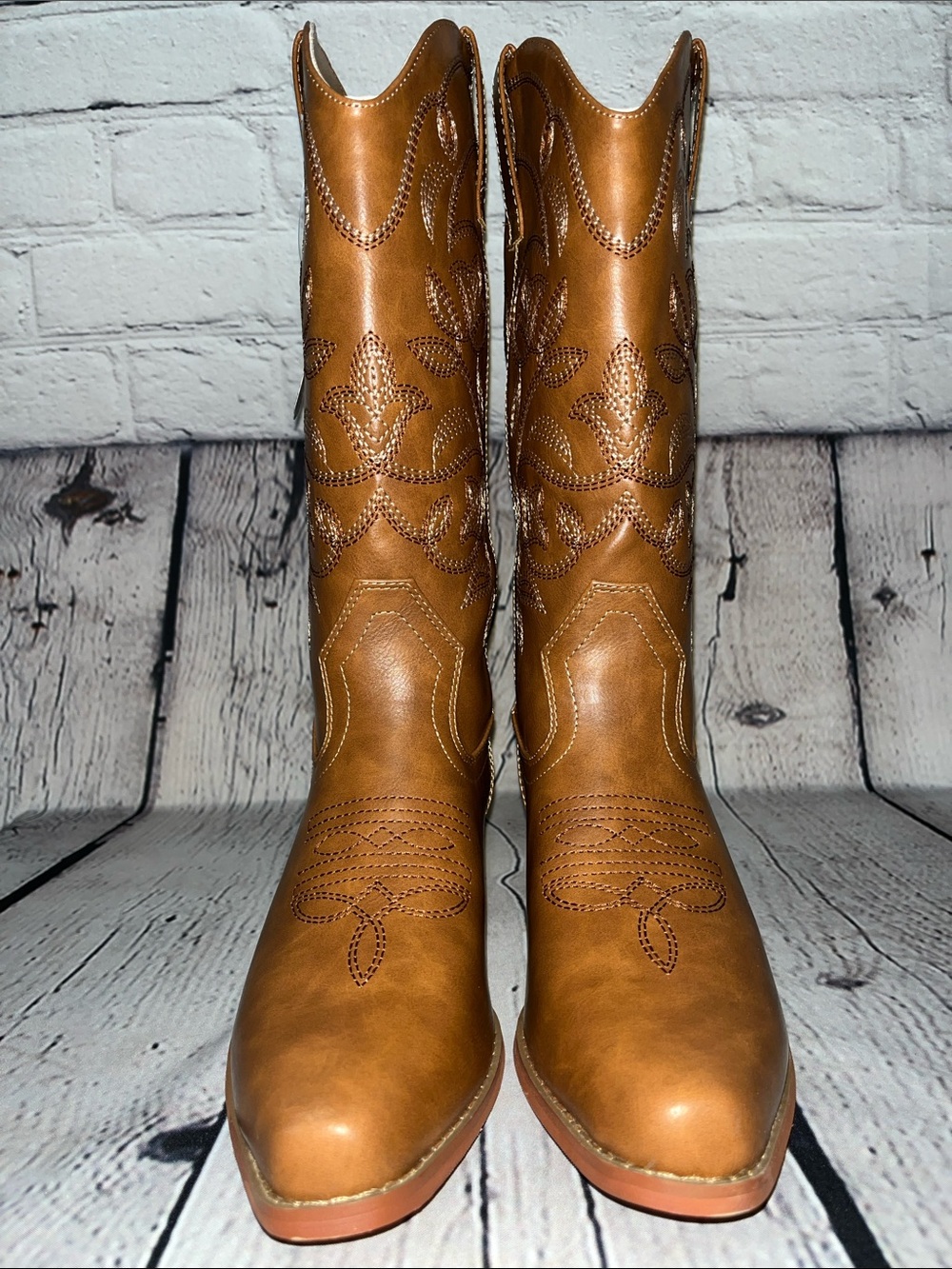 ✅SOLD✅ NWT IUV Women’s Western Cowboy Boots Size 7.5 - Picture 4 of 17